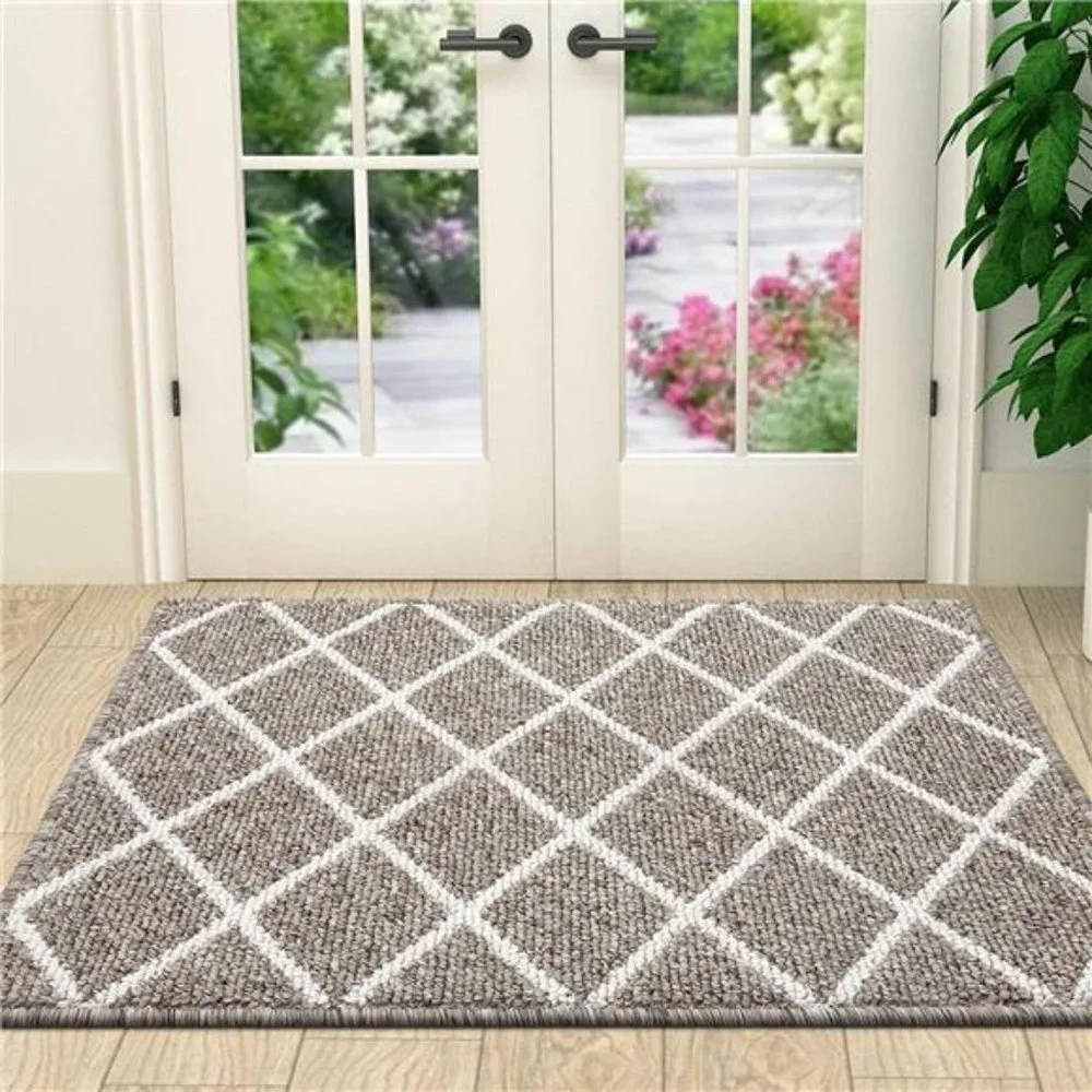 Indoor Door Mat, Non-Slip Absorbent Resist Dirt Entrance Rug, 20
